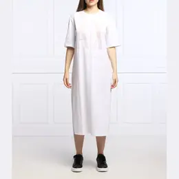Armani Exchange: Белое платье 
