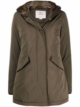 Woolrich: Пуховик с капюшоном 