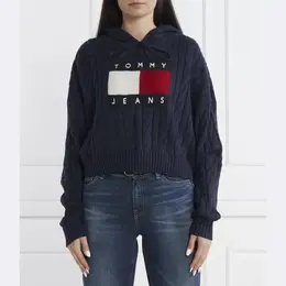 Tommy Hilfiger: Синий свитер 