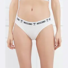 Moschino: Белые трусы 