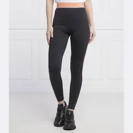 Armani Exchange: Чёрные легинсы 