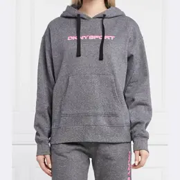 DKNY: Чёрный свитшот 