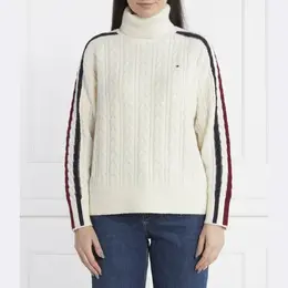 Tommy Hilfiger: Бежевый свитер 