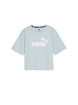 PUMA: Голубая футболка  Essentials