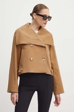 BOSS: Бежевая куртка 