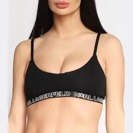 Karl Lagerfeld: Чёрный бюстгальтер  Ikonik