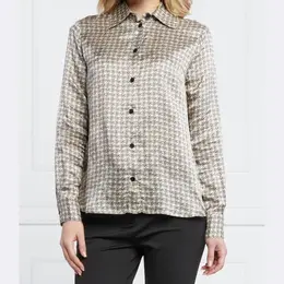 Pinko: Бежевая рубашка 