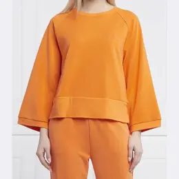 Armani Exchange: Оранжевая толстовка 