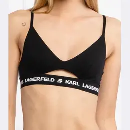 Karl Lagerfeld: Чёрный бюстгальтер 