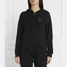 Emporio Armani: Чёрная толстовка 