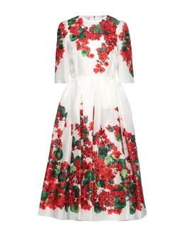 Dolce & Gabbana: Белое платье 