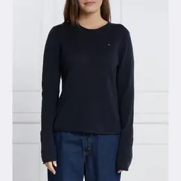 Tommy Hilfiger: Синий свитер 