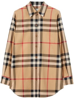 Burberry: Рубашка  Vintage Check в клетку