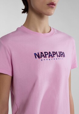 Napapijri: Футболка с принтом 