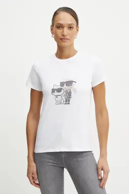 Karl Lagerfeld: Хлопковая футболка 