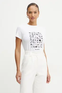 Karl Lagerfeld: Хлопковая футболка 