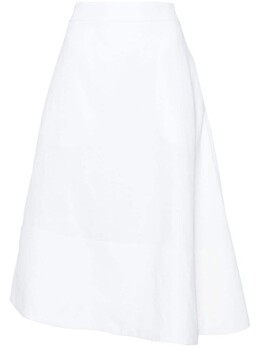 Jil Sander: Льняная юбка 