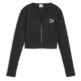 PUMA: Футболка  Classics с длинным рукавом