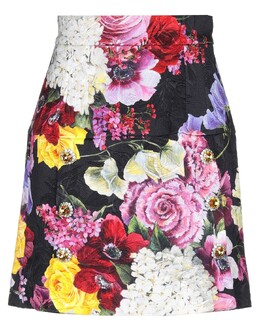 Dolce & Gabbana: Чёрная юбка 