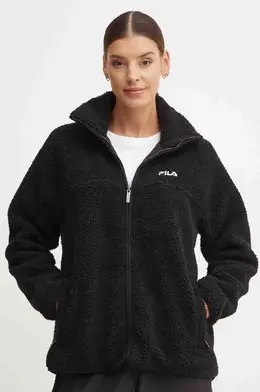 Fila: Чёрная куртка 