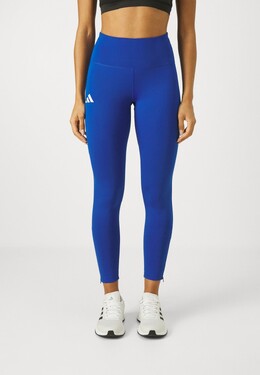 ADIDAS PERFORMANCE: Голубые легинсы  Adizero