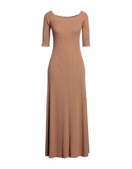 Chloé: Коричневое платье 