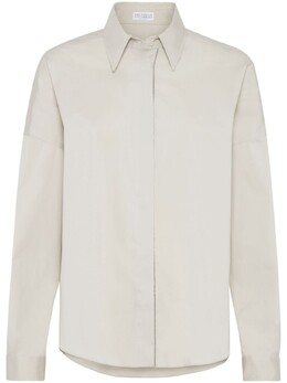 Brunello Cucinelli: Рубашка  Monili
