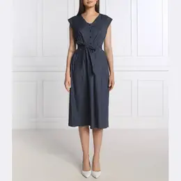DKNY: Синее платье 