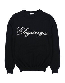 Dolce & Gabbana: Чёрный свитер 