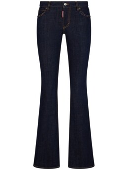 Dsquared2: Расклешённые джинсы  Twiggy