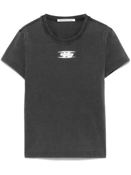 Alexander Wang: Серая футболка 
