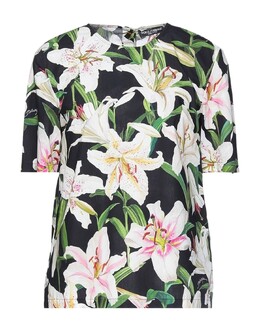 Dolce & Gabbana: Чёрный топ 