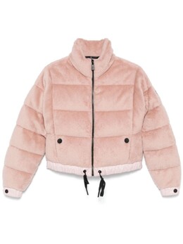 Moncler Grenoble: Розовая куртка 