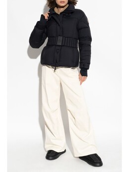 Moncler Grenoble: Чёрный пуховик 