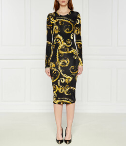 Versace Jeans Couture: Чёрное платье 