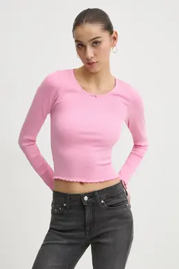 Tommy Jeans: Футболка с длинным рукавом 