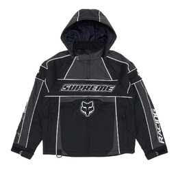 Supreme: Чёрная куртка  Fox Racing