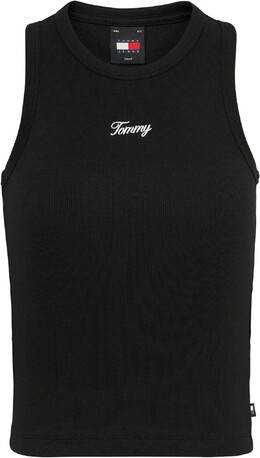 Tommy Hilfiger: Чёрный топ 