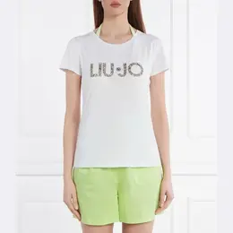 LIU JO: Белая футболка 