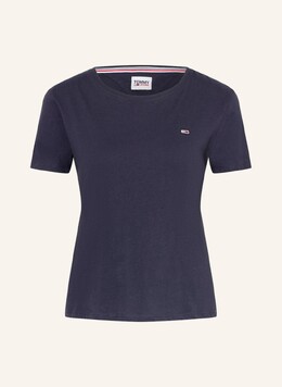 Tommy Jeans: Тёмная футболка 