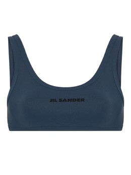 Jil Sander: Синий топ 