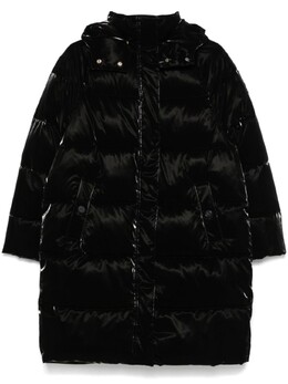 Elisabetta Franchi: Атласный пуховик 