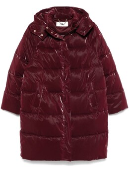 Elisabetta Franchi: Атласный пуховик 