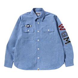 A BATHING APE: Рубашка свободного кроя 