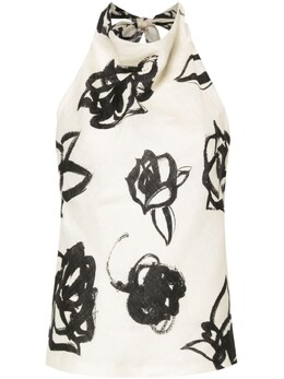 MSGM: Кружевное топ 