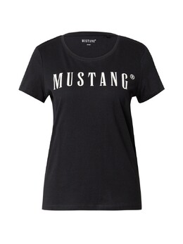 Mustang: Чёрная футболка 