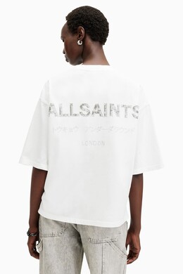 Allsaints: Белая футболка  All Saints