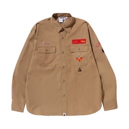 A BATHING APE: Рубашка свободного кроя 