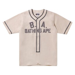 A BATHING APE: Белая рубашка 