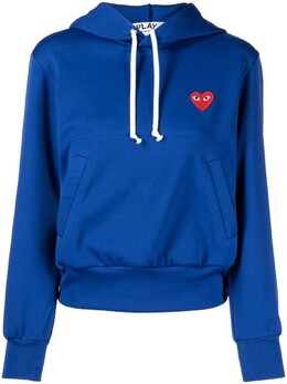 Comme Des Garçons Play: Синяя толстовка 